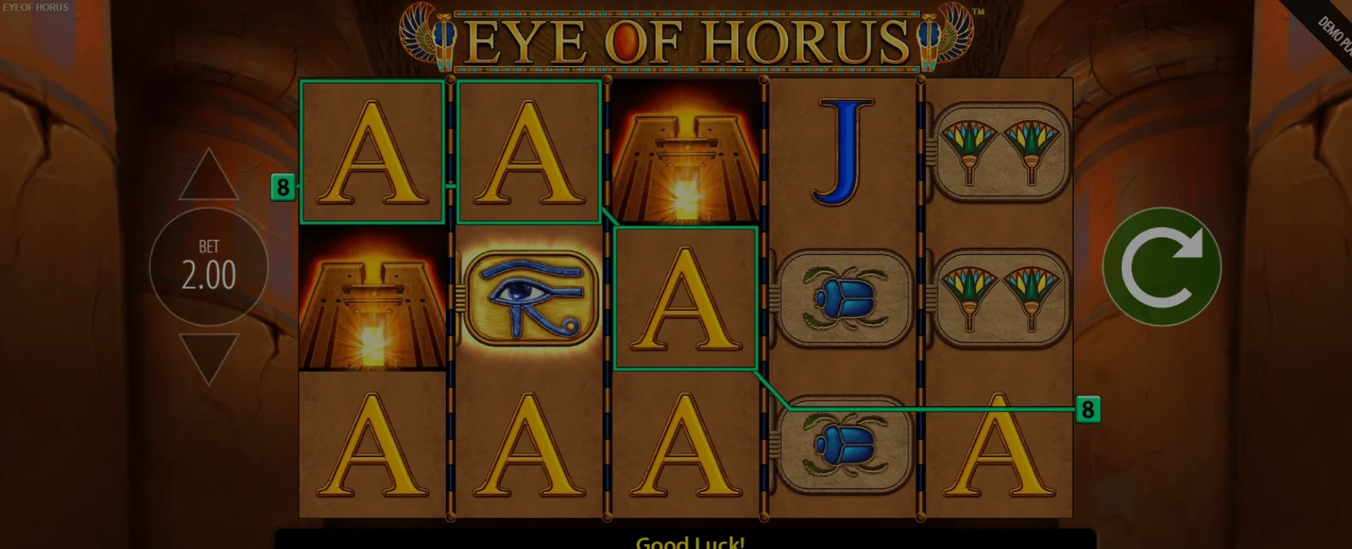 Eye of Horus Big Win